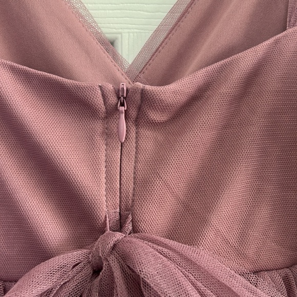 Ever Pretty Elegant Layered Tulle Dress in Mauve Size 12 - Picture 6 of 9